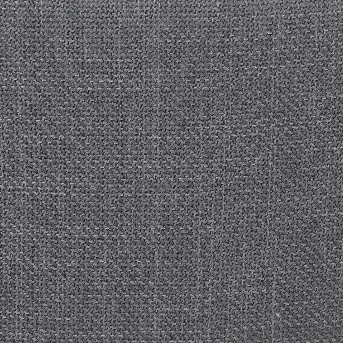 Lot de 2 chaises de salle à manger tissu (Assise 49 cm) Orka Gris foncé
