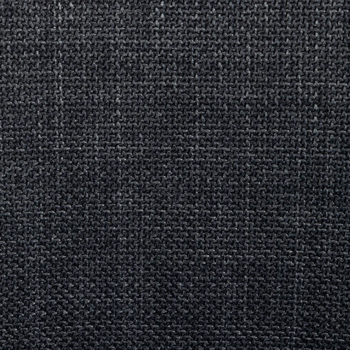 Set di 2 sedie da pranzo in tessuto (seduta 48 cm) Elia Nero