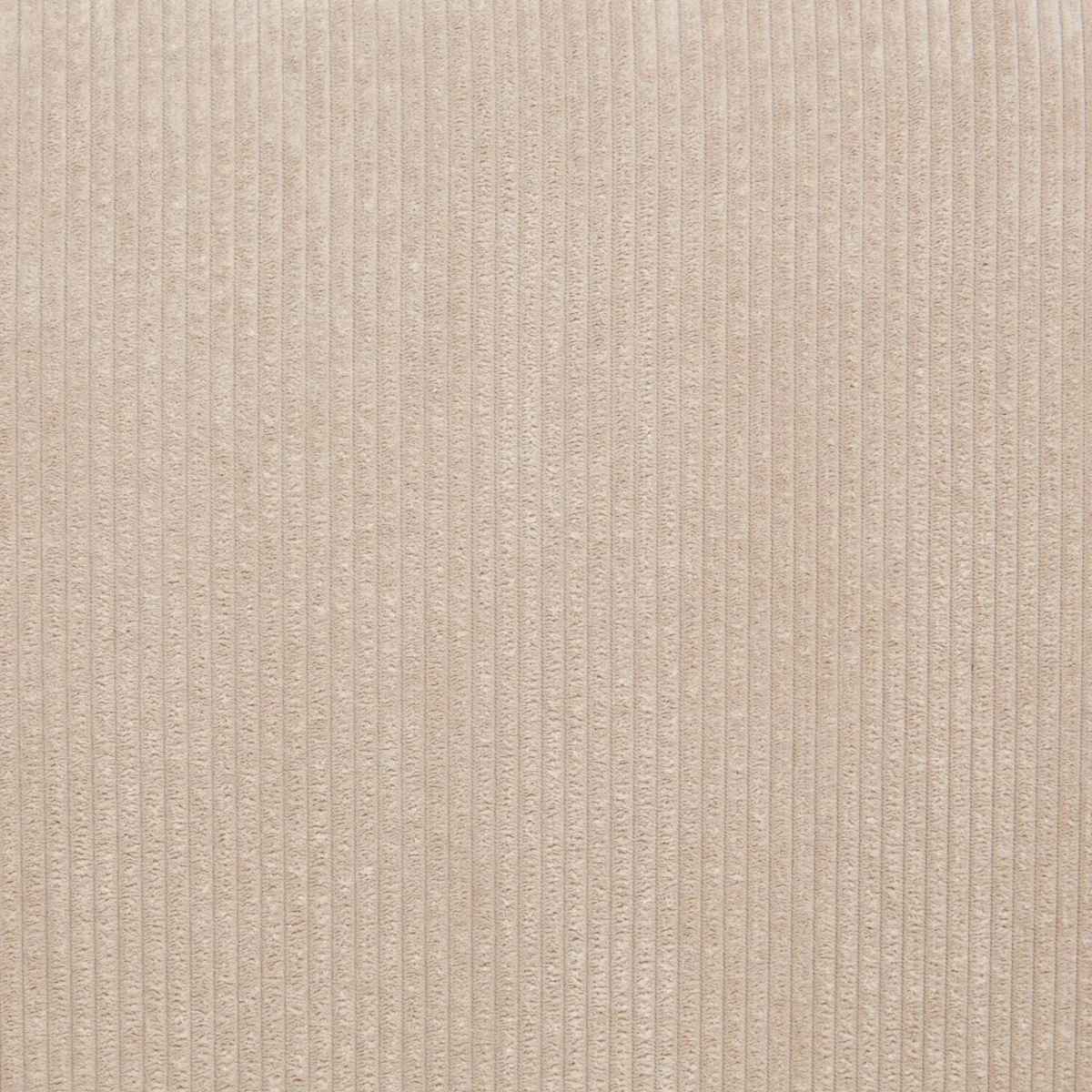 Poltrona in velluto a coste (Altezza seduta 45 cm) Owen Beige