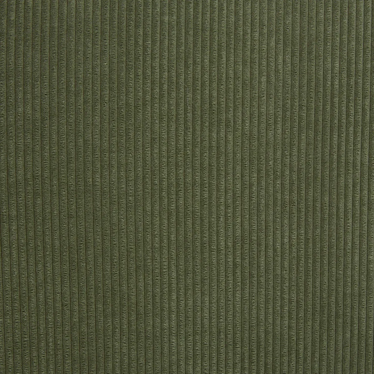Poltrona in velluto a coste (Seduta 45 cm) Owen Verde pino