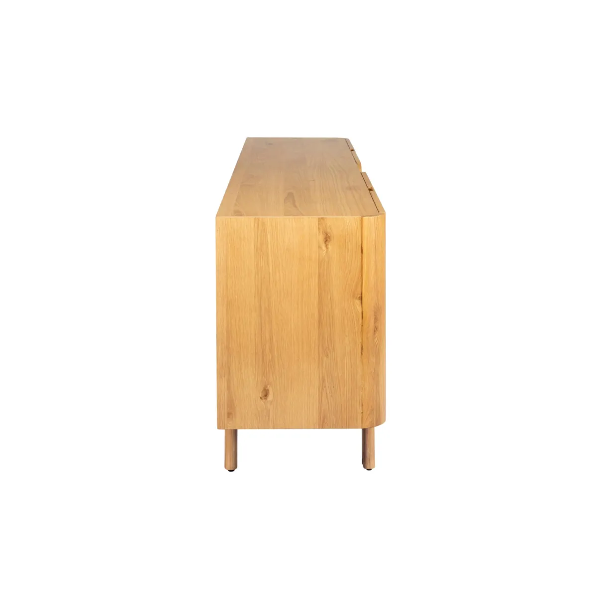 Madia 4 ante in rovere massiccio (200 x 80 cm) Oakland Naturale