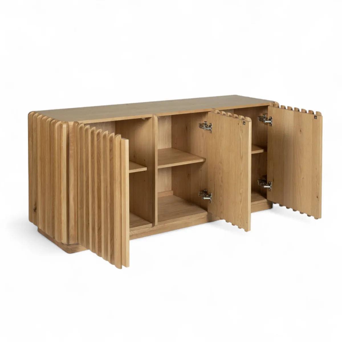 Buffet 3 portes chêne massif (158 x 75 cm) Altos Naturel