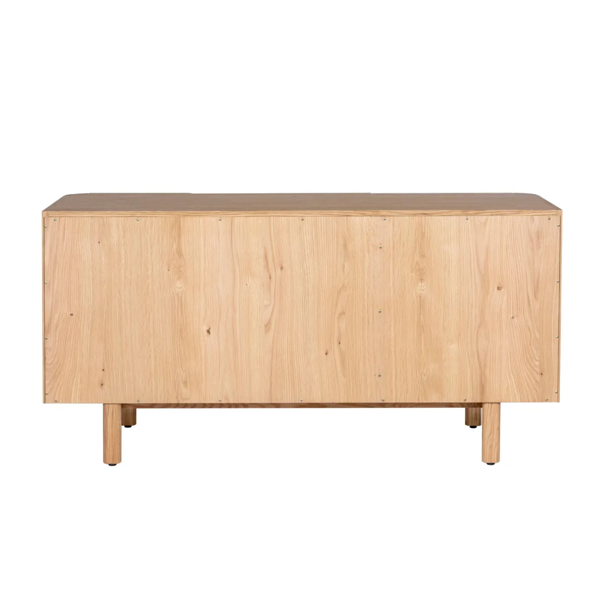 Buffet 3 portes chêne massif (154 x 80 cm) Oakland Naturel