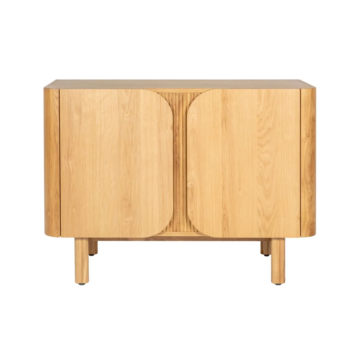 Buffet 2 portes chêne massif (107 x 80 cm) Oakland Naturel