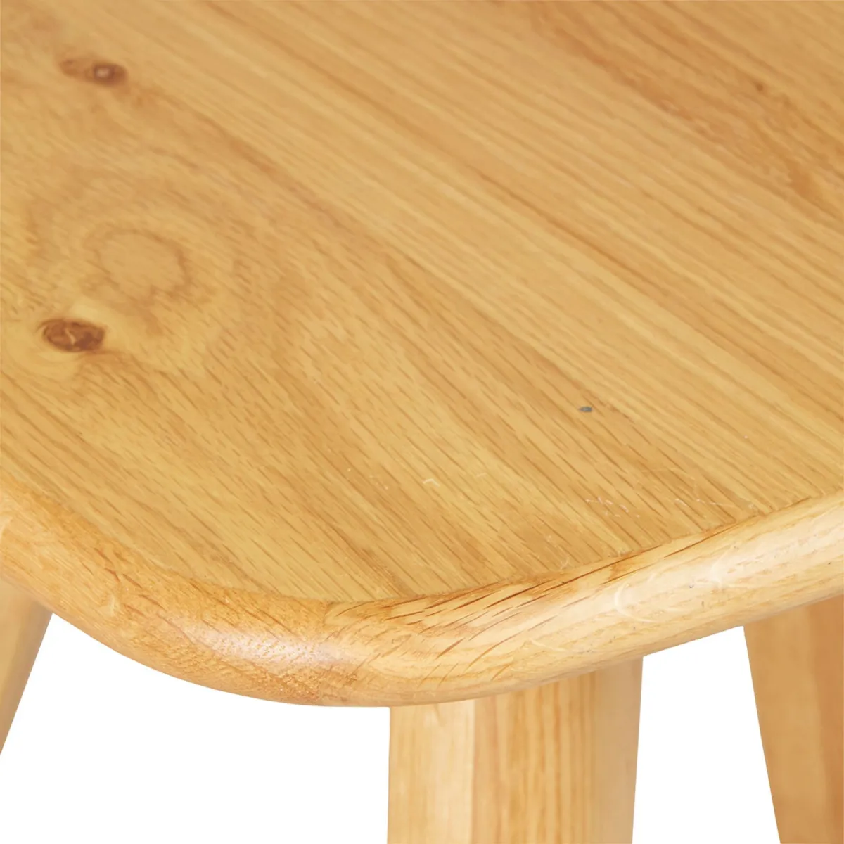 Sgabello da divano in rovere (50 cm) Bilbao Naturale