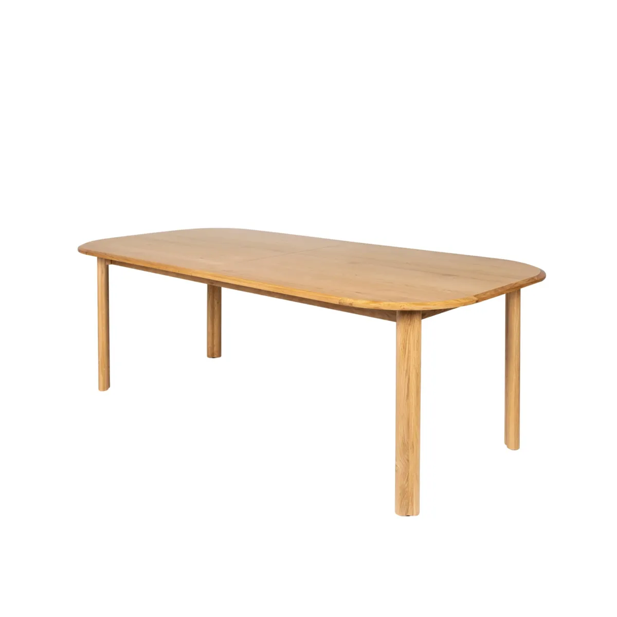 Tavolo rettangolare allungabile con prolunga in rovere (200 cm) Oakland Naturale