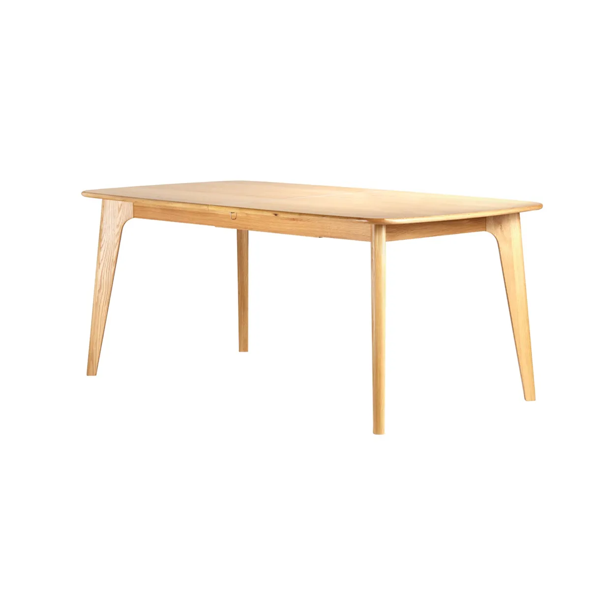 Mesa de comedor rectangular extensible roble (180 cm) Bilbao Natural
