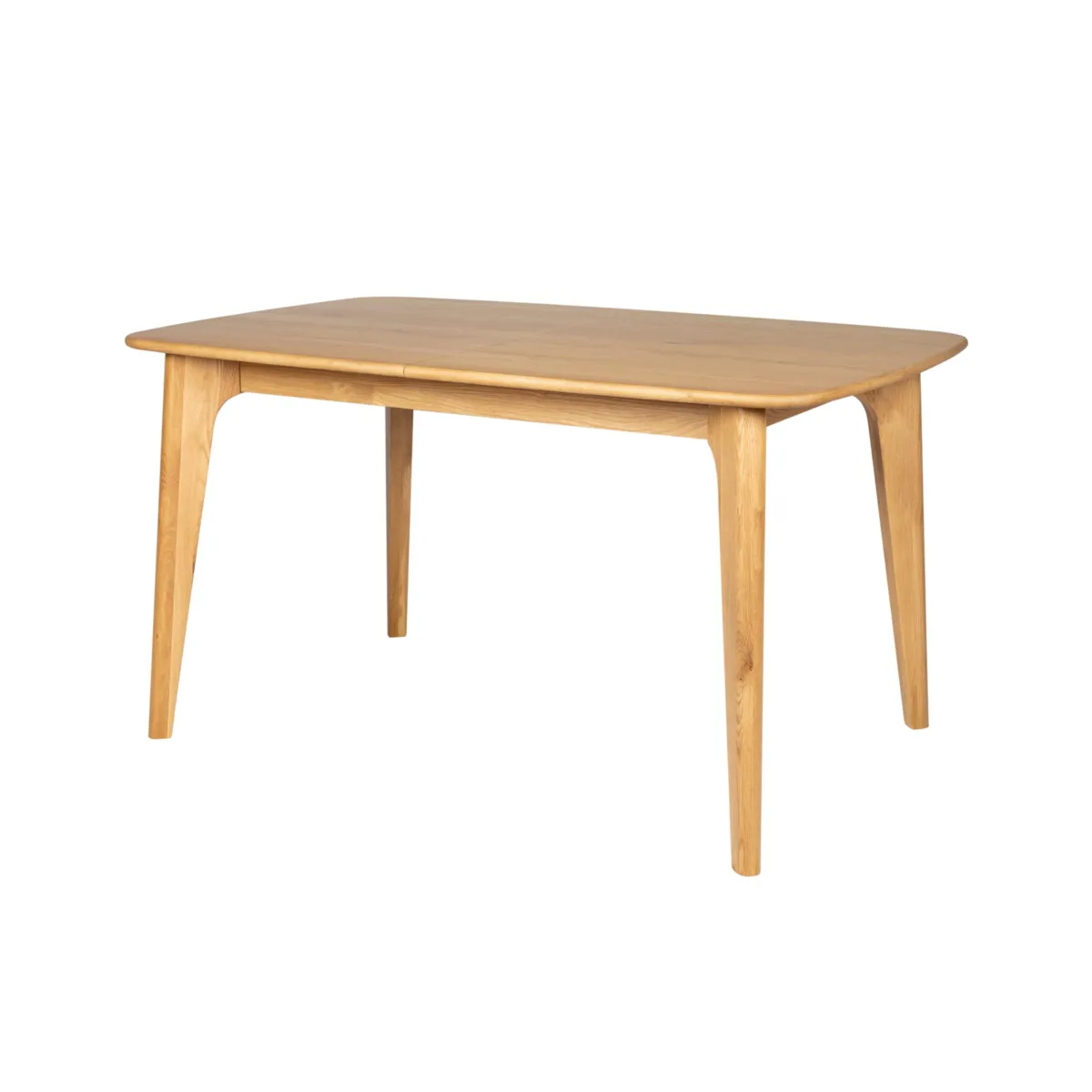 Tavolo rettangolare allungabile in rovere (140 cm) Bilbao Naturale
