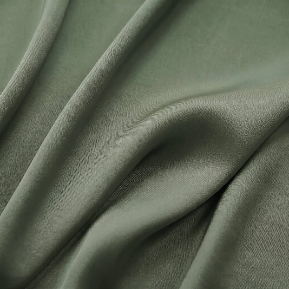 Copripiumino Tencel™ lyocell lavato (200 x 200 cm) Olivia Verde rosmarino