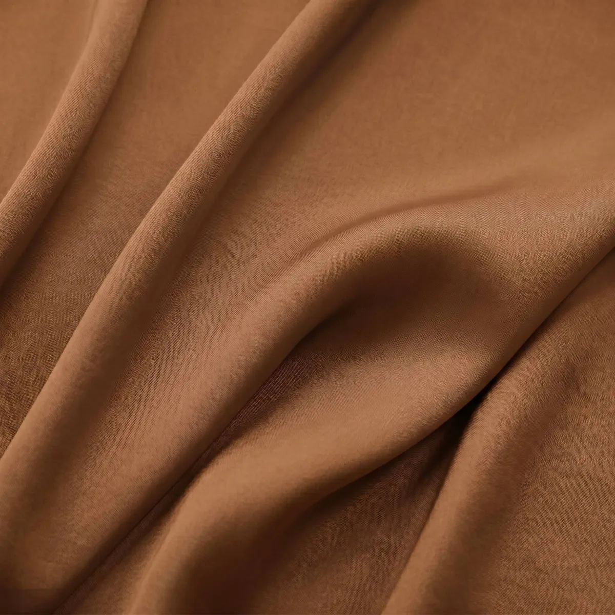 Housse de couette lyocell Tencel™ lavé (260 x 240 cm) Olivia Camel