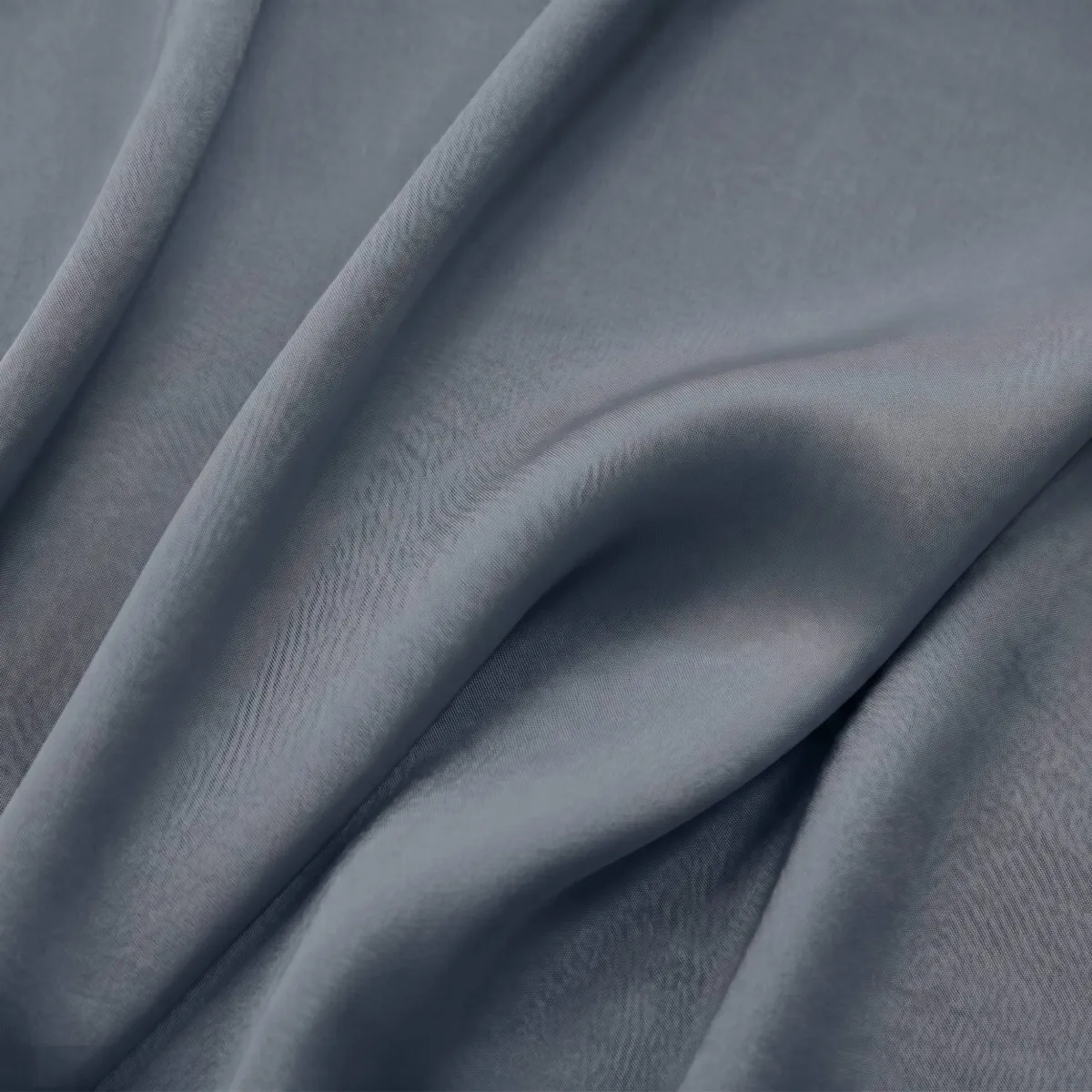 Housse de couette lyocell Tencel™ lavé (200 x 200 cm) Olivia Bleu stone