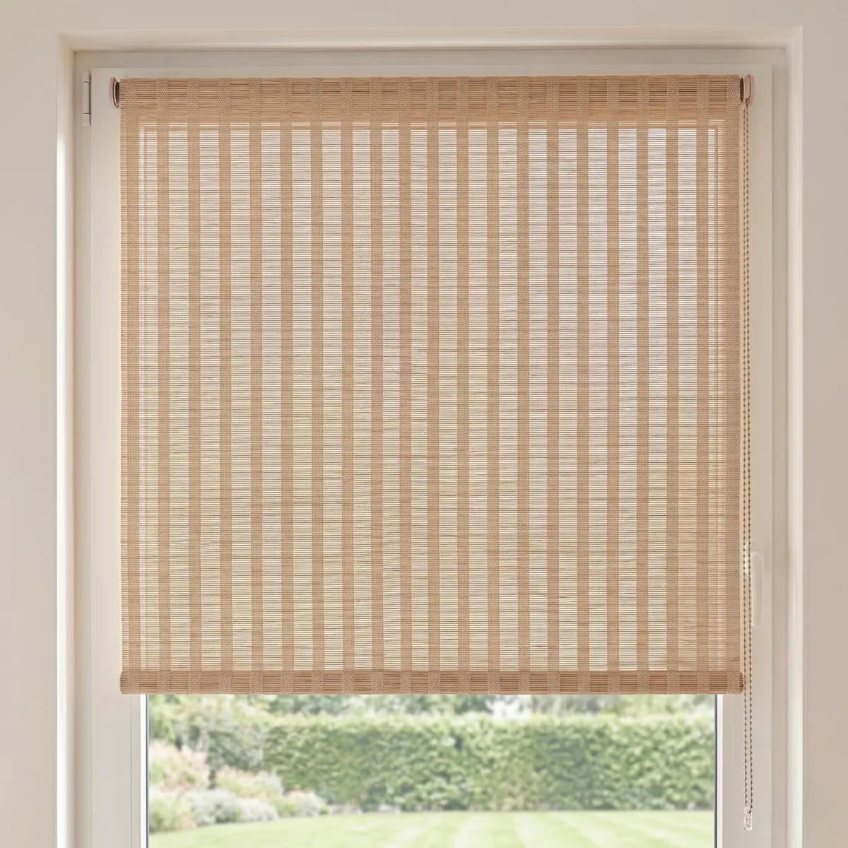 Tenda a rullo filtrante(75 x 180 cm)Strisce Beige