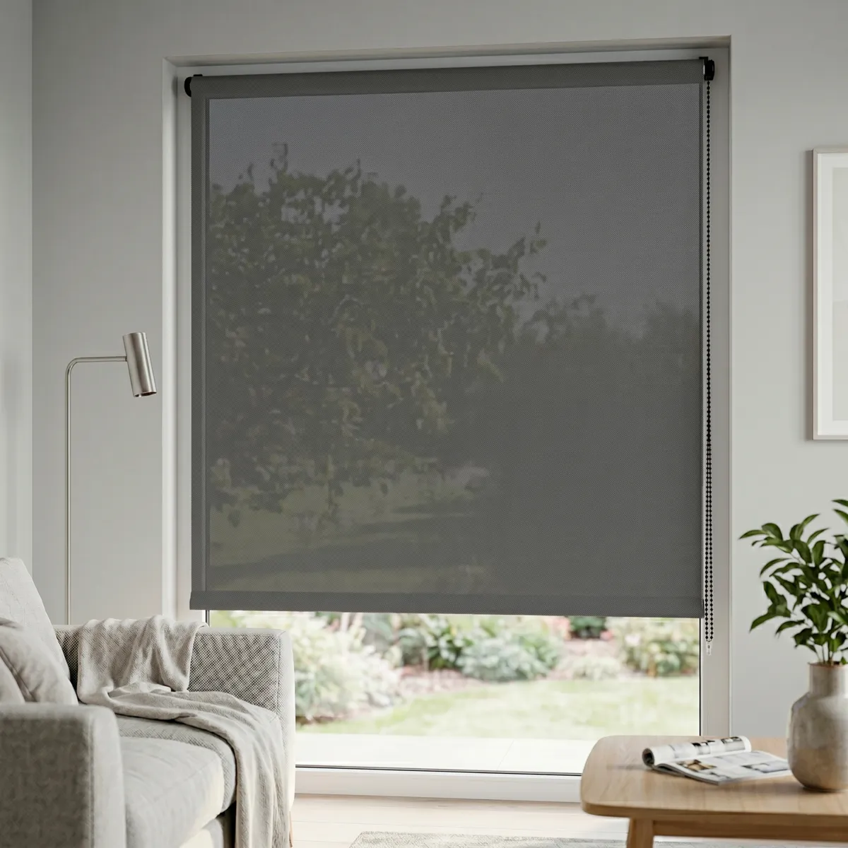 Tenda a rullo termica (210 x 220 cm) Iso Grigio
