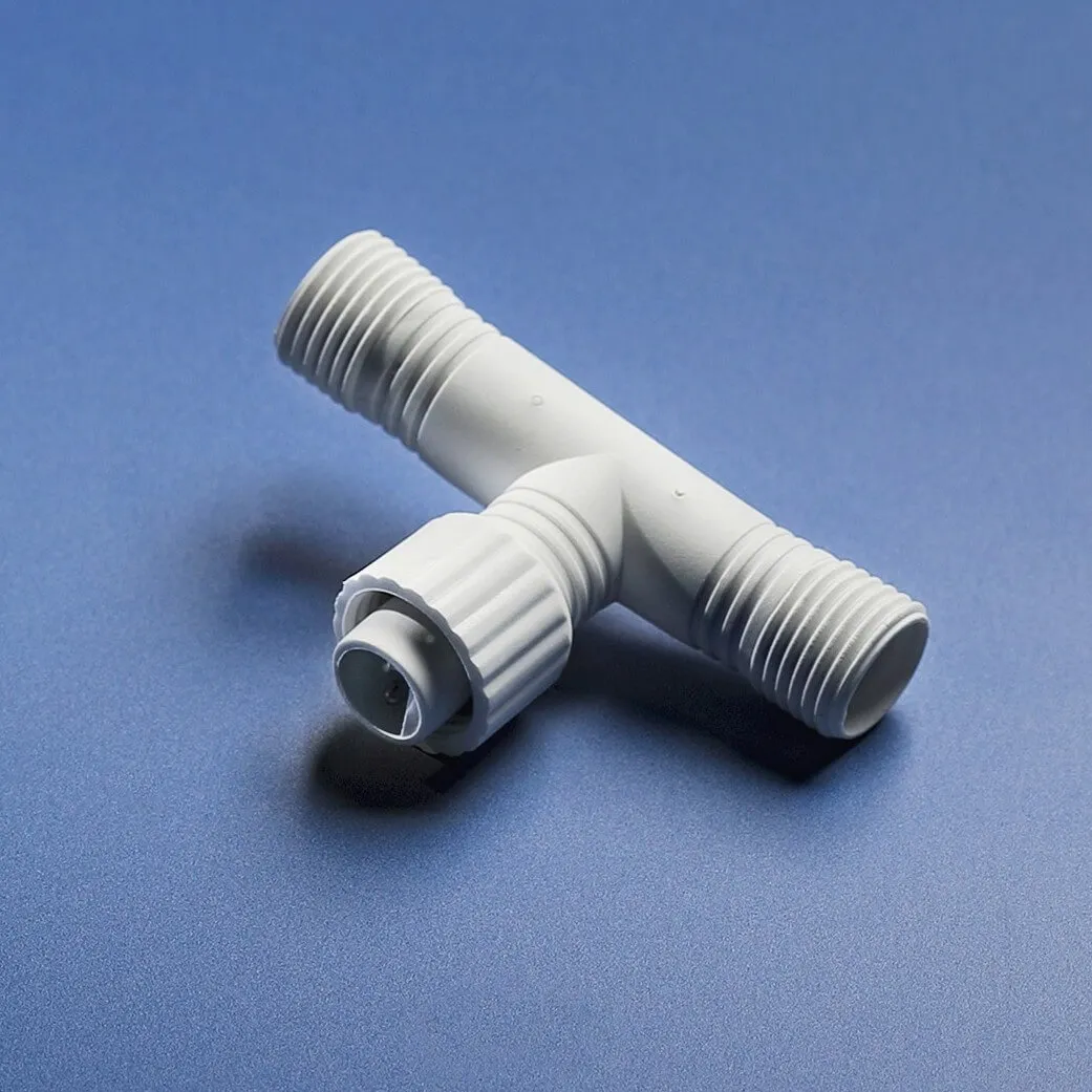Connettore a 2 uscite per ghirlande collegabili Pro-lights Bianco