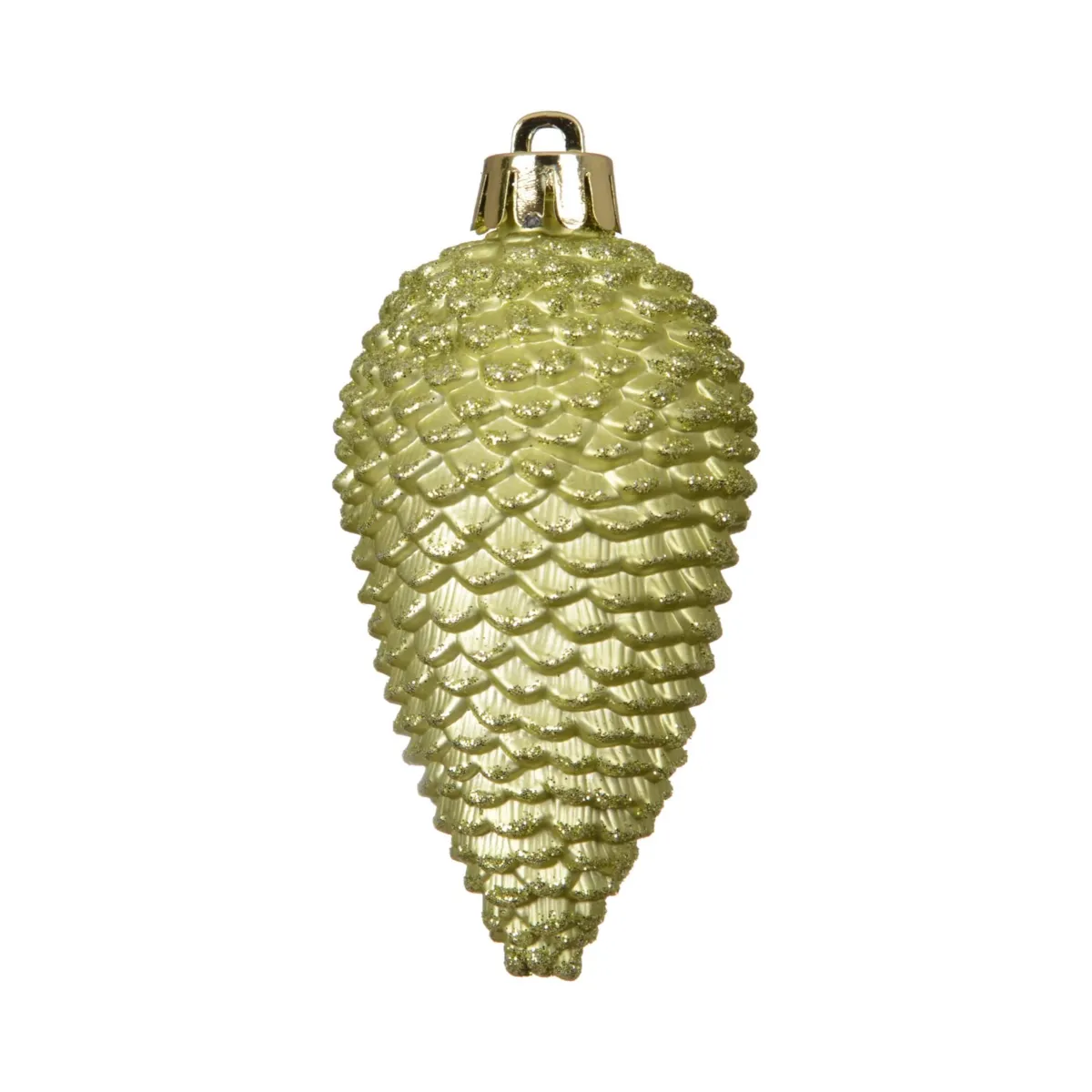 Set di 6 pigne da appendere (H8 cm) Aravis Pistacchio