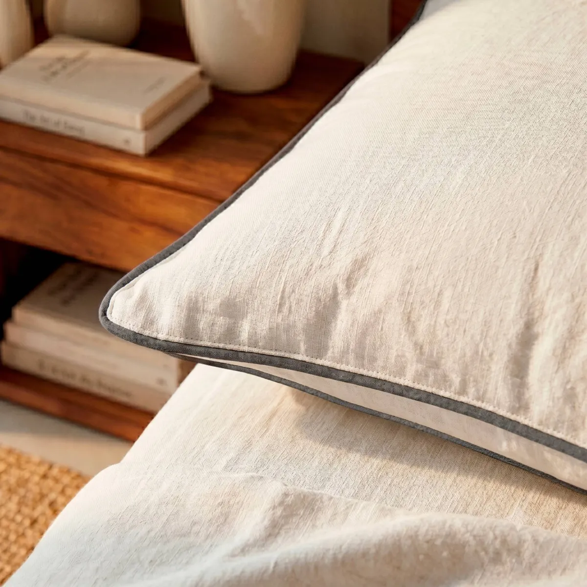 Hoofdkussen rechthoekig Sensation Duvet Wit 127