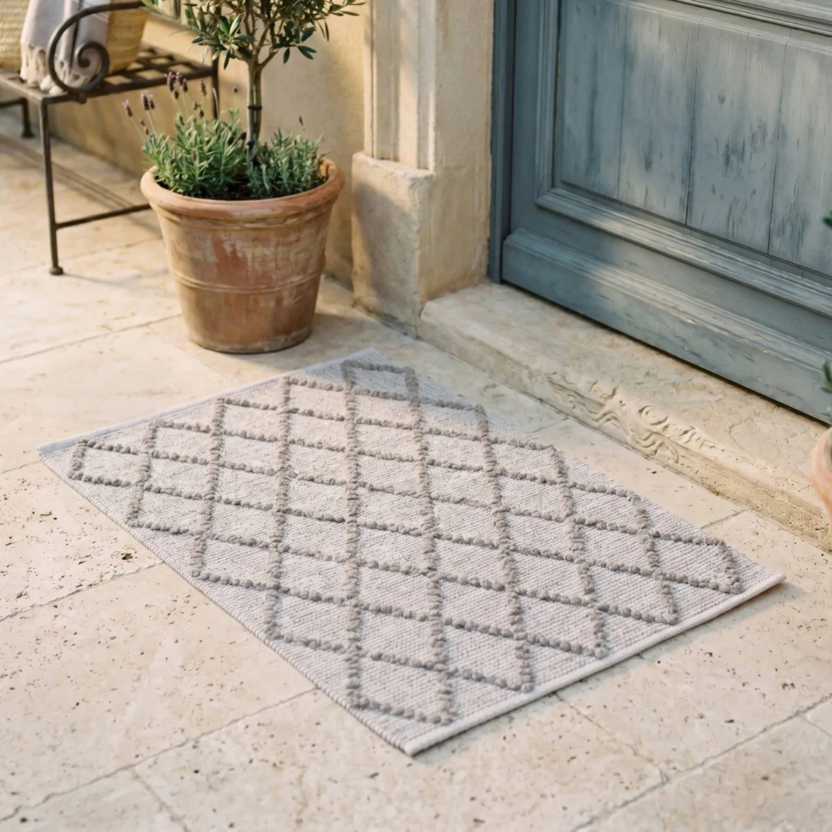 Tapis d'extérieur (50 x 80 cm) Orlando Sable 1