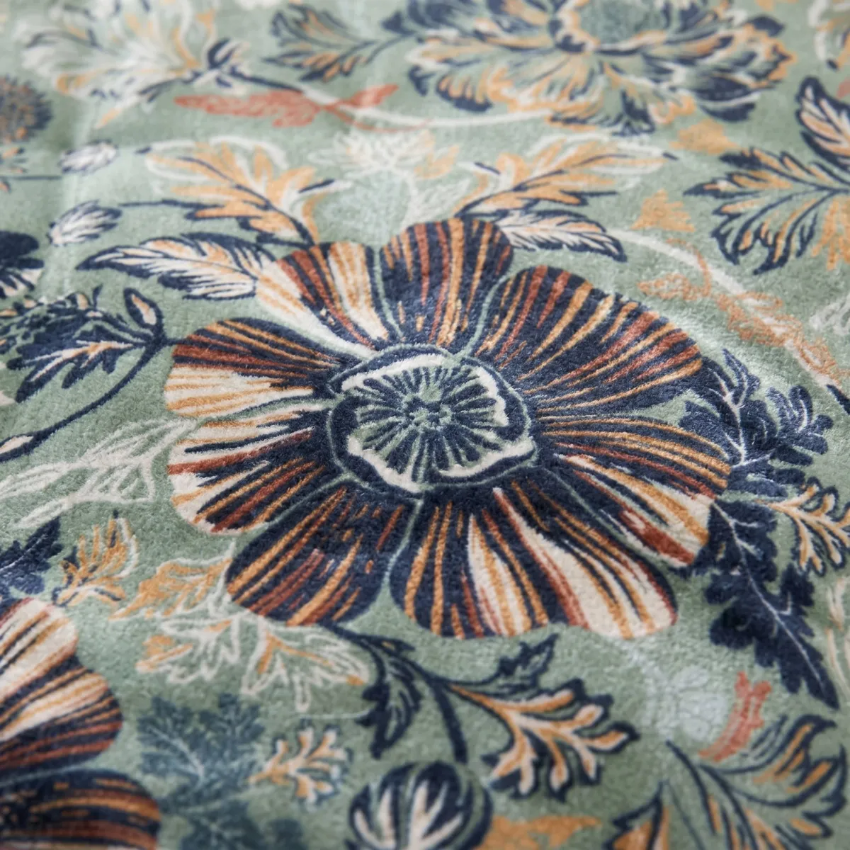 Edredon velours (90 x 220 cm) Dolores Vert