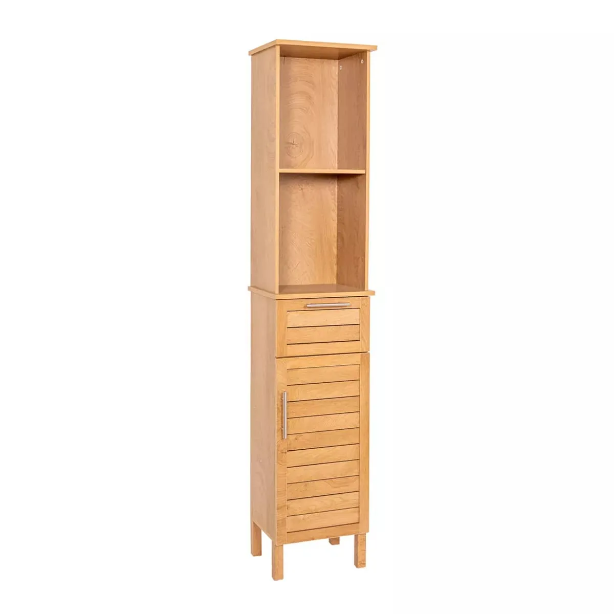 Mobile colonna bagno in legno (173 x 35 cm) Colonial Naturale