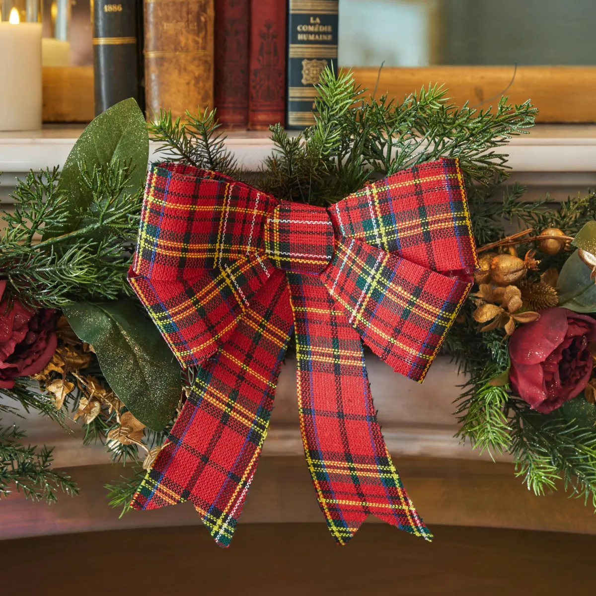 Fiocco a quadretti Rosso 1