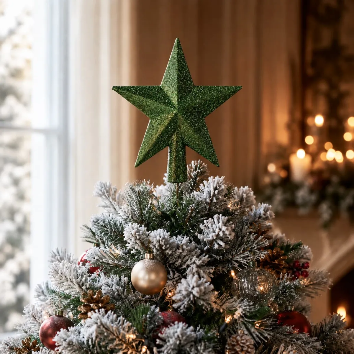 Cimier de sapin Alpine Vert houx