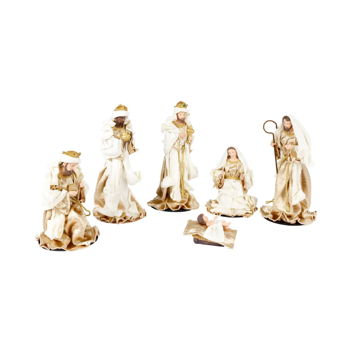 Il set di 6 statuine (H33 cm) di Joséphine