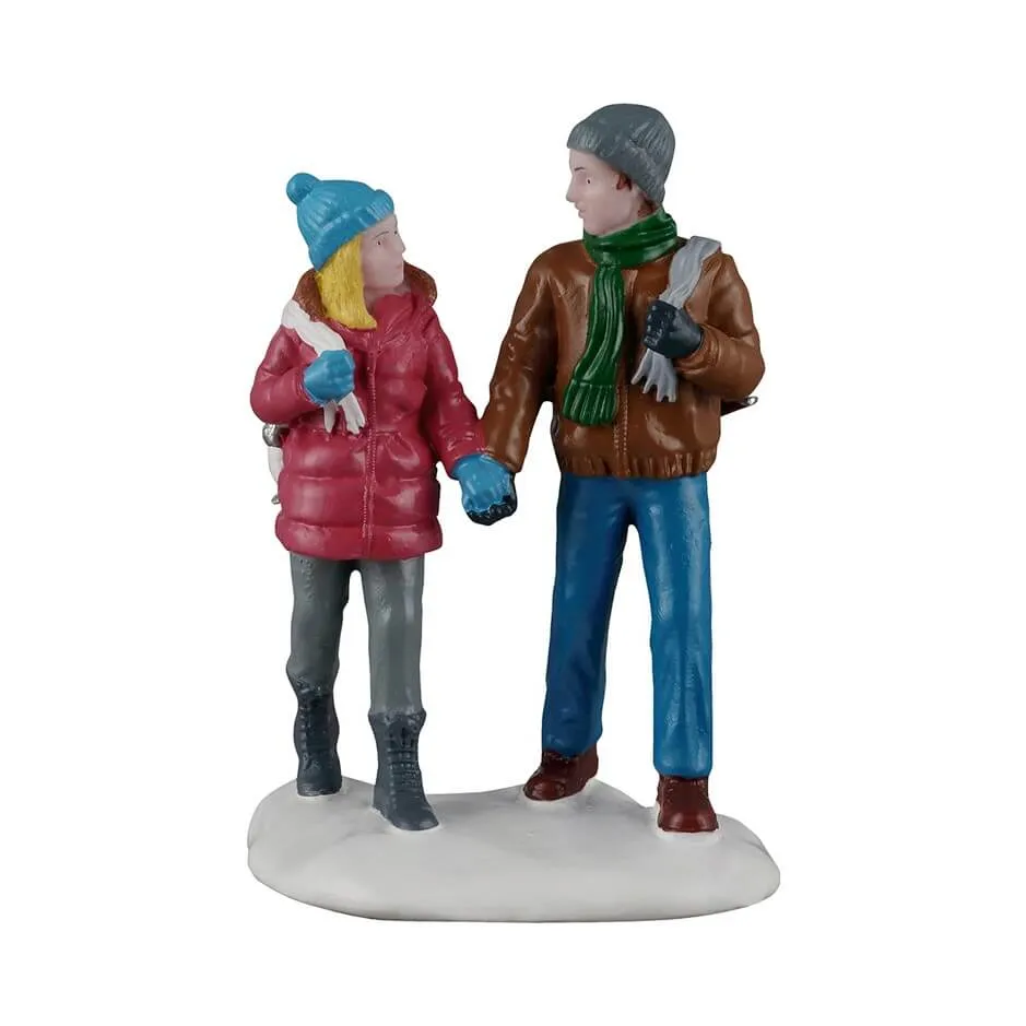 Personaggi Lemax Passeggiata mano nella mano