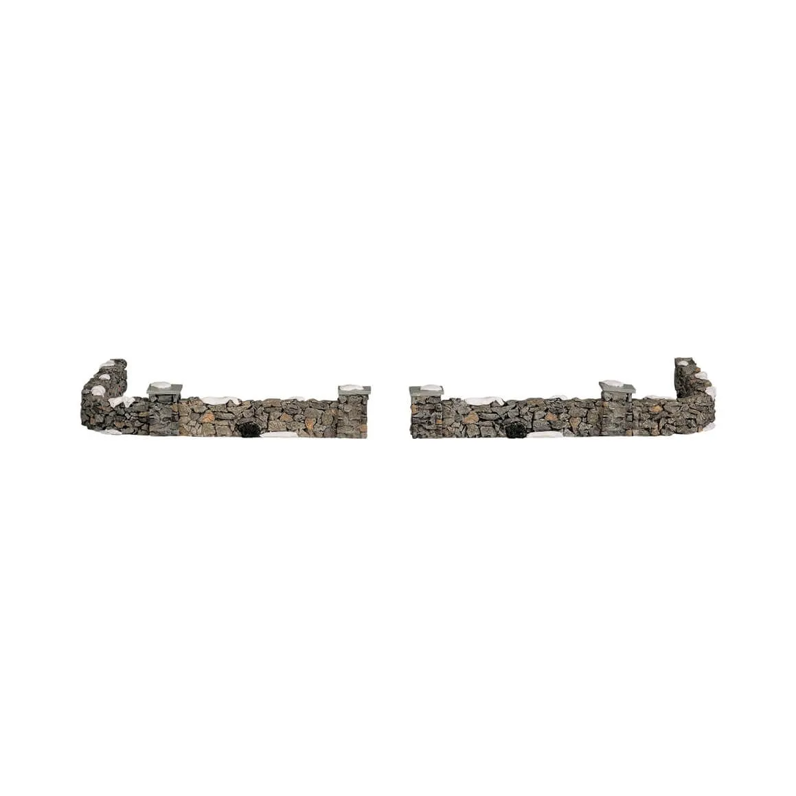 Accessori Lemax Set di 10 Muretti in pietra