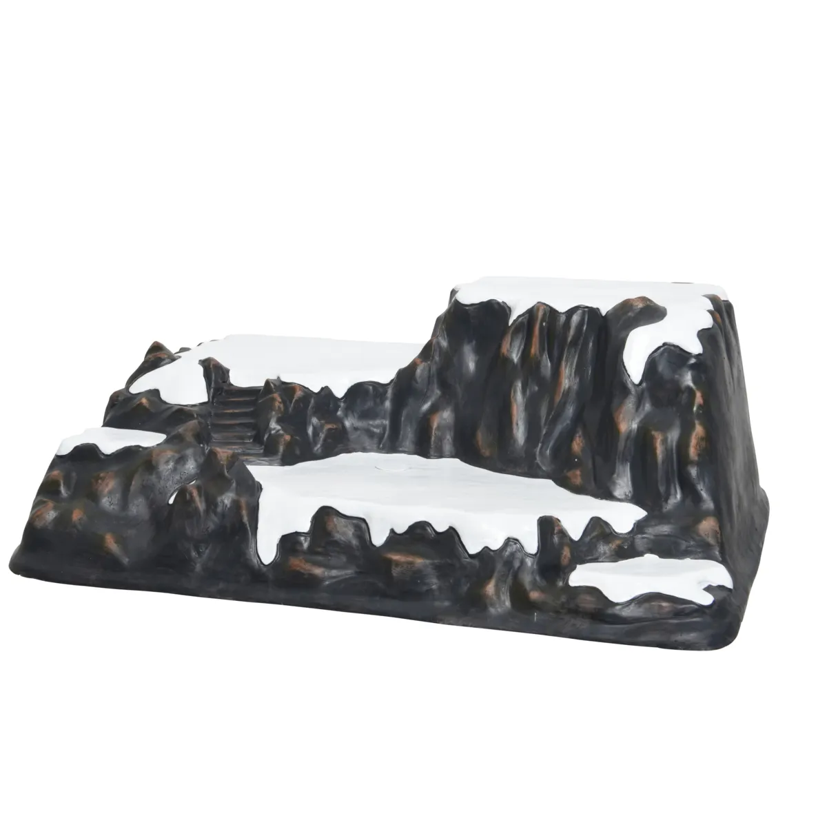 Accessorio per villaggio (40 x 55 cm) Supporto Montagna innevata