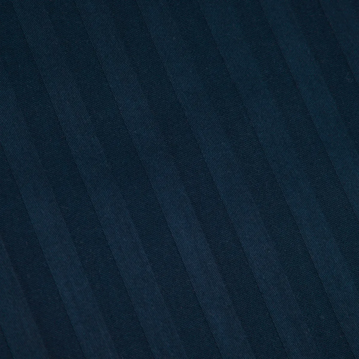 Copripiumino e due federe in satin di cotone (260 x 240 cm) Anselme Blu navy