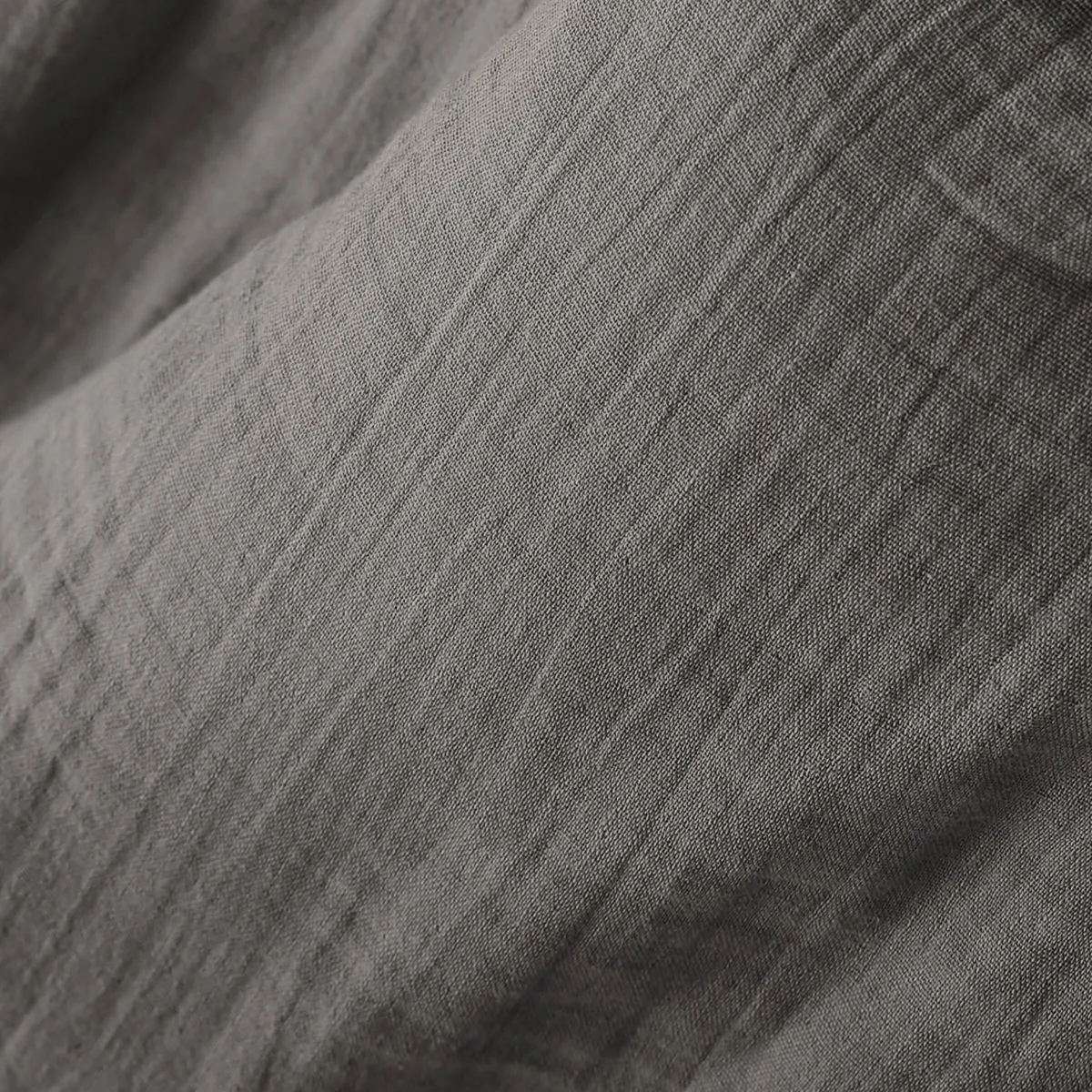 Lenzuolo sotto con angoli garza di cotone (120 x 200 cm) Gaïa Grigio granito