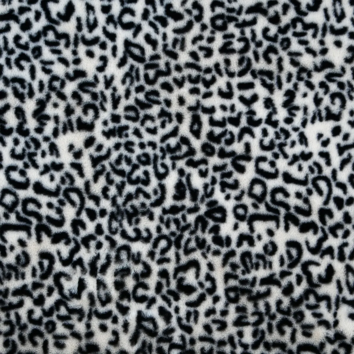 Plaid in ecopelliccia (130 x 160 cm) Panthera Nero