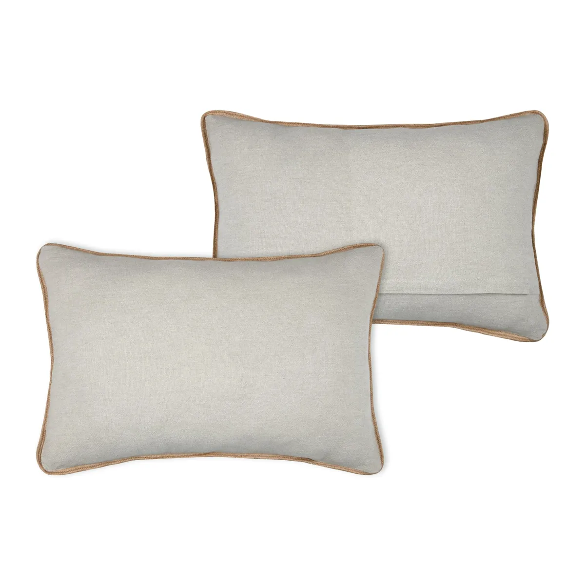 Cuscino rettangolare in juta (40 x 60 cm) Mariette Beige