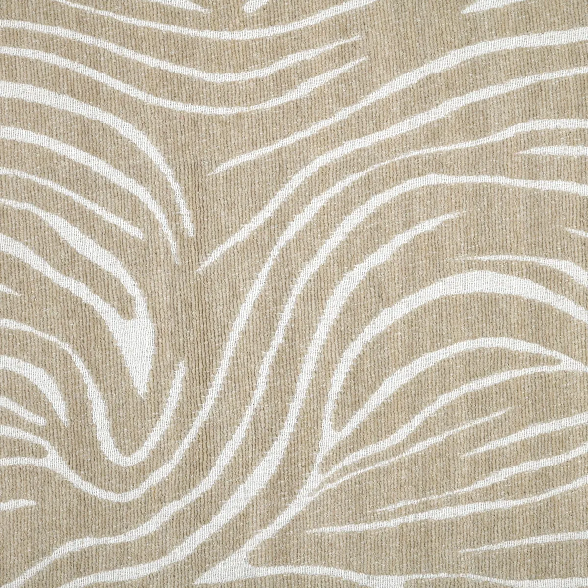 Plaid in cotone (125 x 150 cm) Felidae Ecru