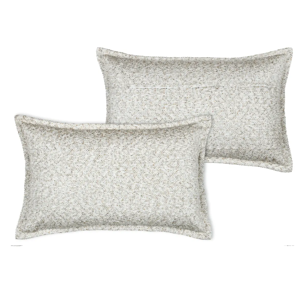 Cuscino rettangolare tessuto (45 x 70 cm) Dublin Grigio
