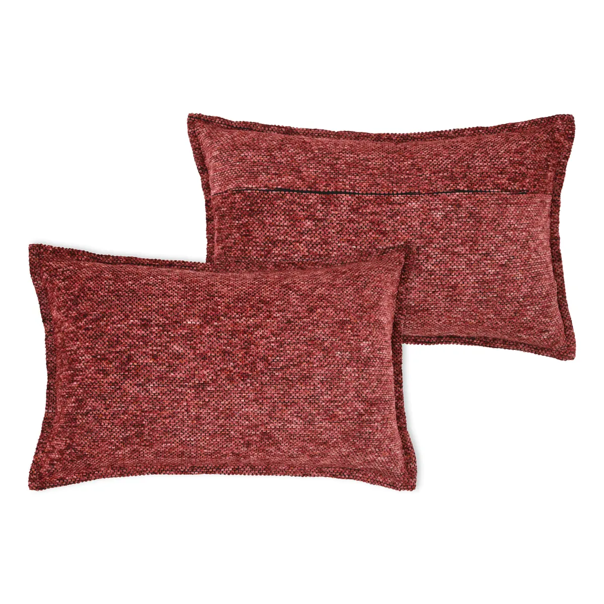 Cuscino rettangolare tessuto (45 x 70 cm) Dublin Terracotta