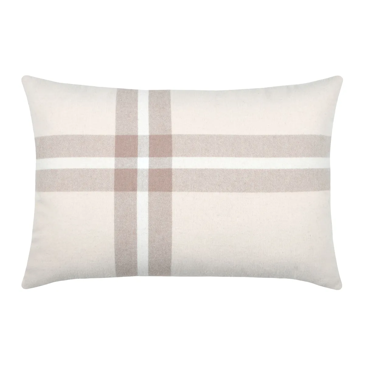 Cuscino rettangolare effetto lana (40 x 60 cm) Veran Beige