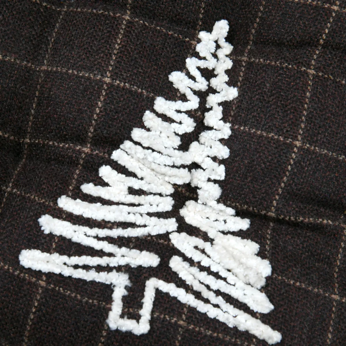 Cuscino quadrato per sedia in cotone (40 x 40 cm) Brame Marrone