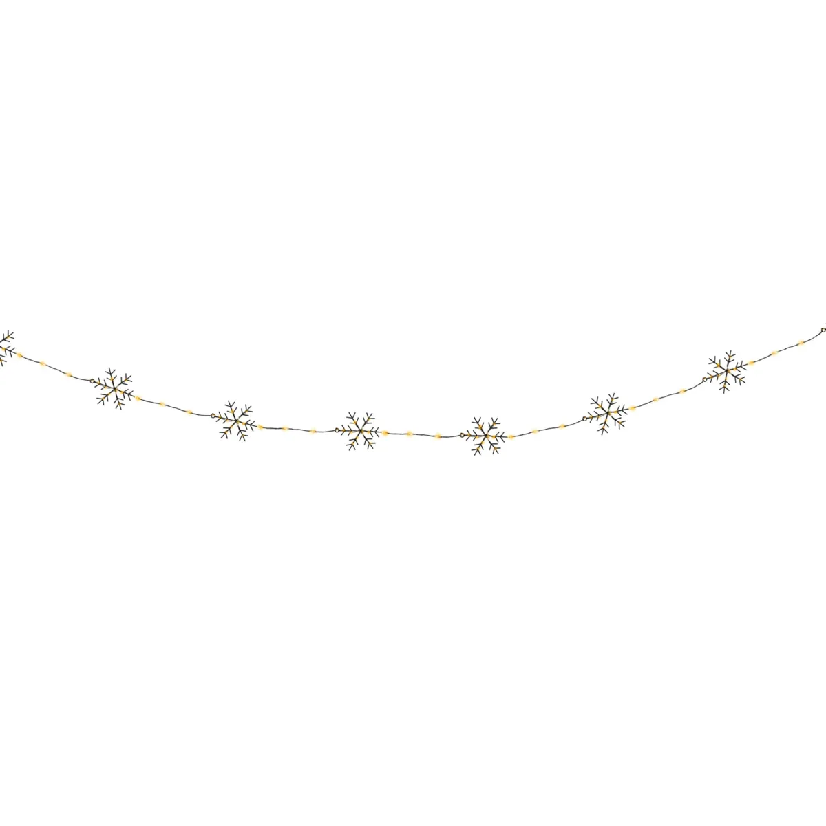 Guirlande lumineuse déco 2,25 m 200 LED Polaire Blanc chaud