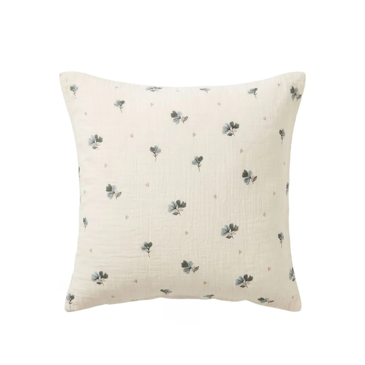 EM - Taie d'oreiller 60 x 60 cm Gaze de coton imprimée GAIA ASTREE