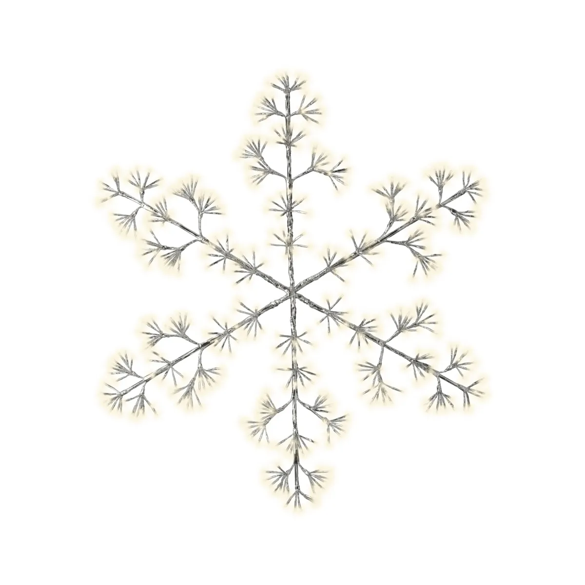 Fiocco di Natale luminoso 480 LED (H108 cm) Flash Bianco caldo