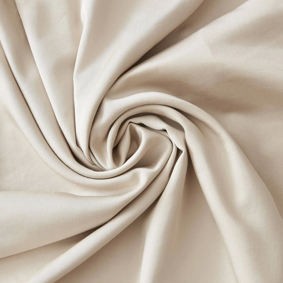 Lenzuolo sopra in satin di bambù (240 x 300 cm) Sienna Beige