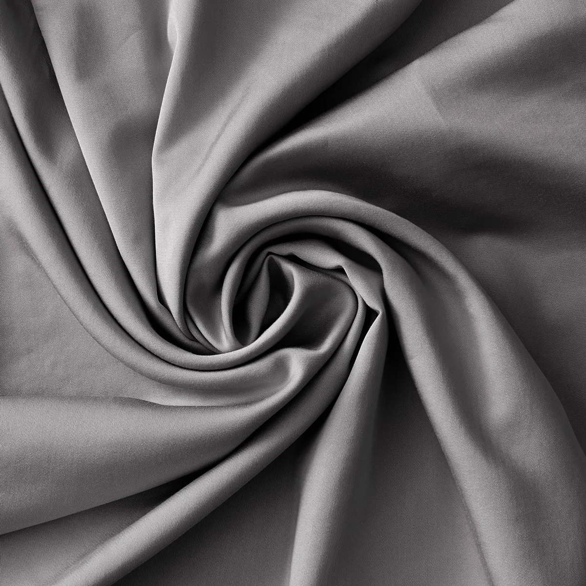 Lenzuolo sopra in satin di bambù (270 x 300 cm) Sienna Grigio granito