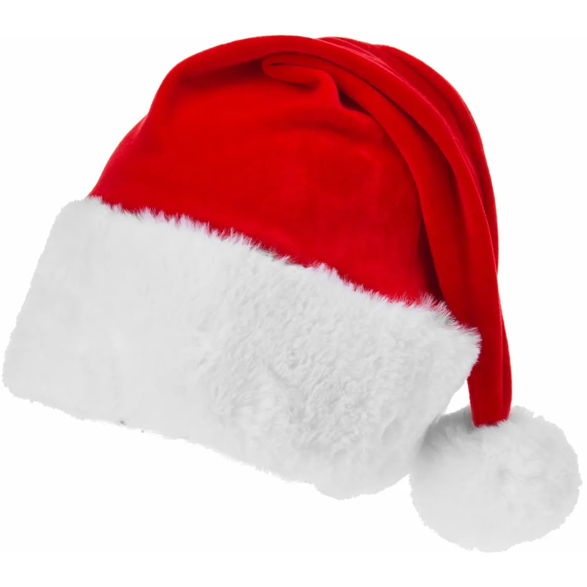Cappello di Babbo Natale per adulti Prestige Rosso e bianco