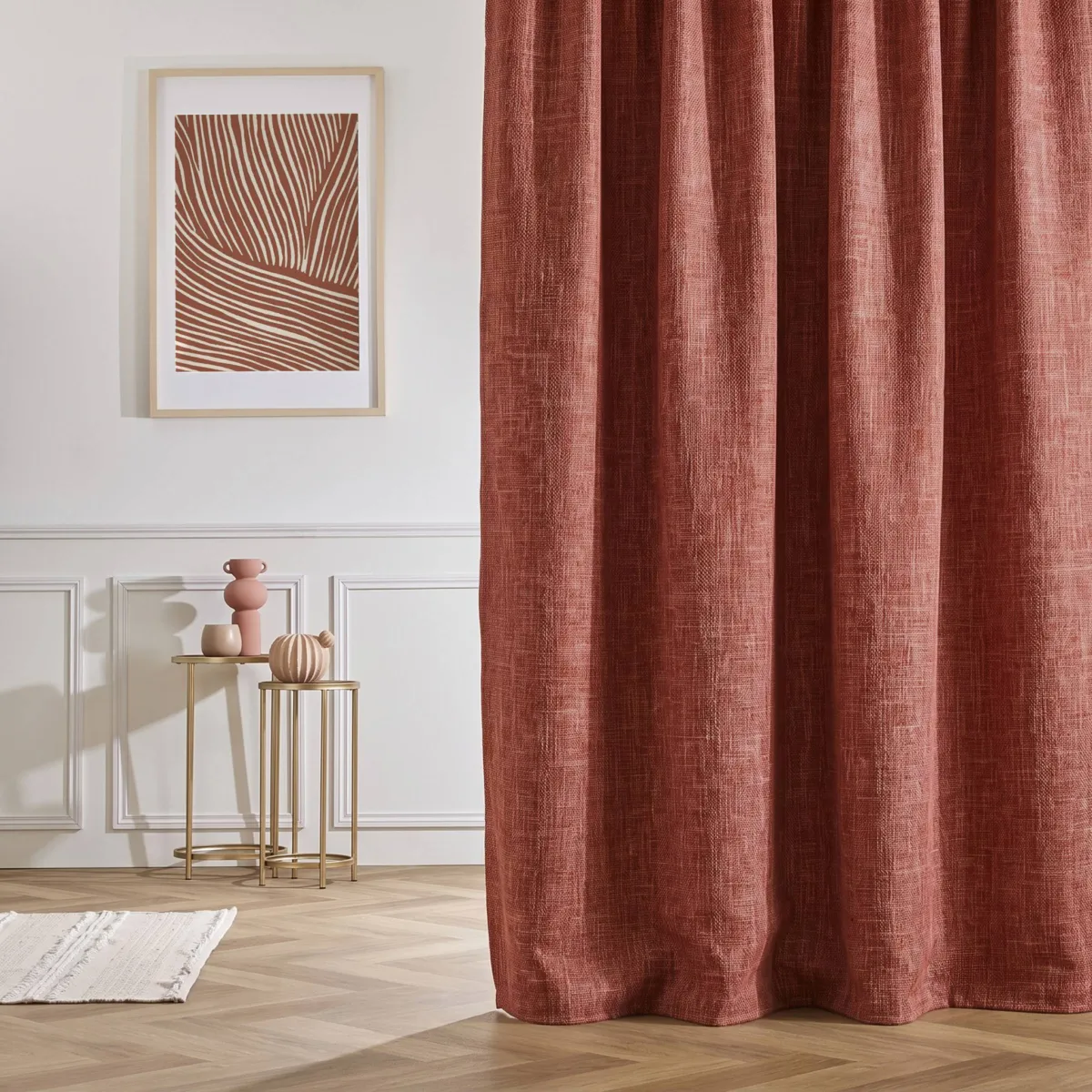 Tenda semi-oscurante Total Blackout (140 x 240 cm) Ombra Terracotta