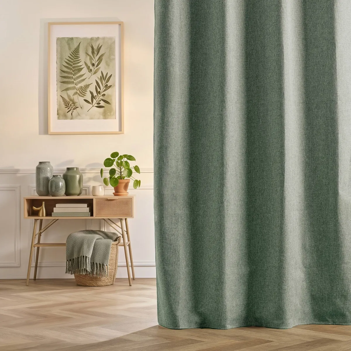Tenda semi-oscurante Total Blackout (140 x 280 cm) Ombra Verde eucalipto