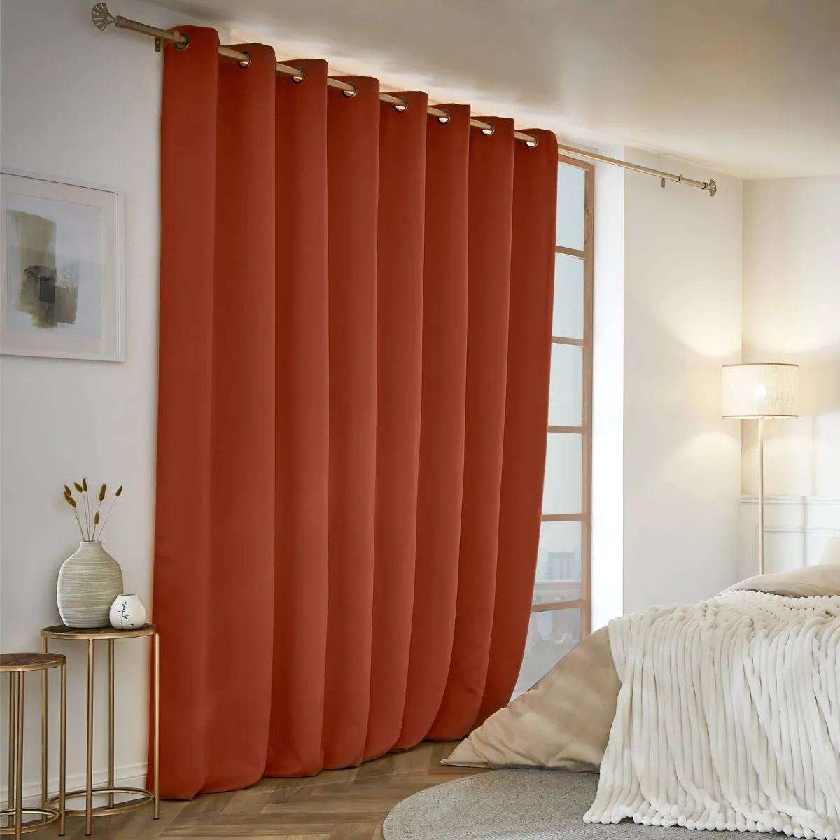 Tenda semi-oscurante termica (280 x 240 cm) Nocta Terracotta
