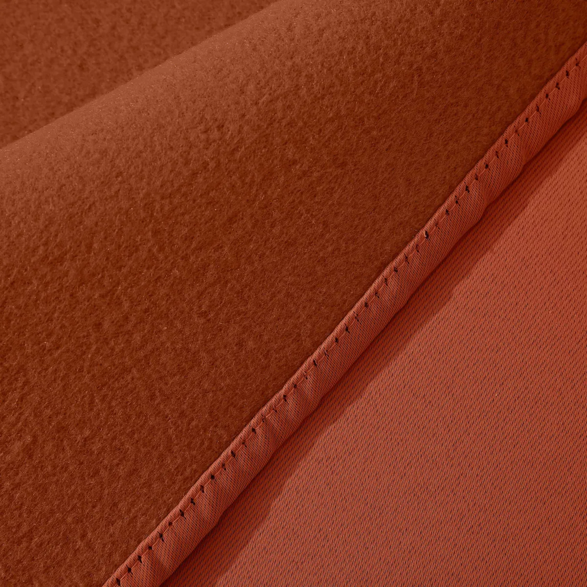 Tenda semi-oscurante termica con passanti nascosti (180 x 260 cm) Nocta Terracotta