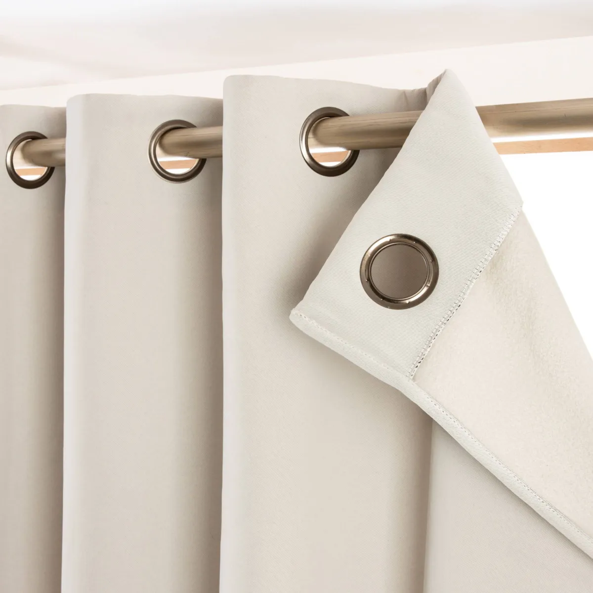 Tenda semi-oscurante termica (140 x 180 cm) Nocta Beige