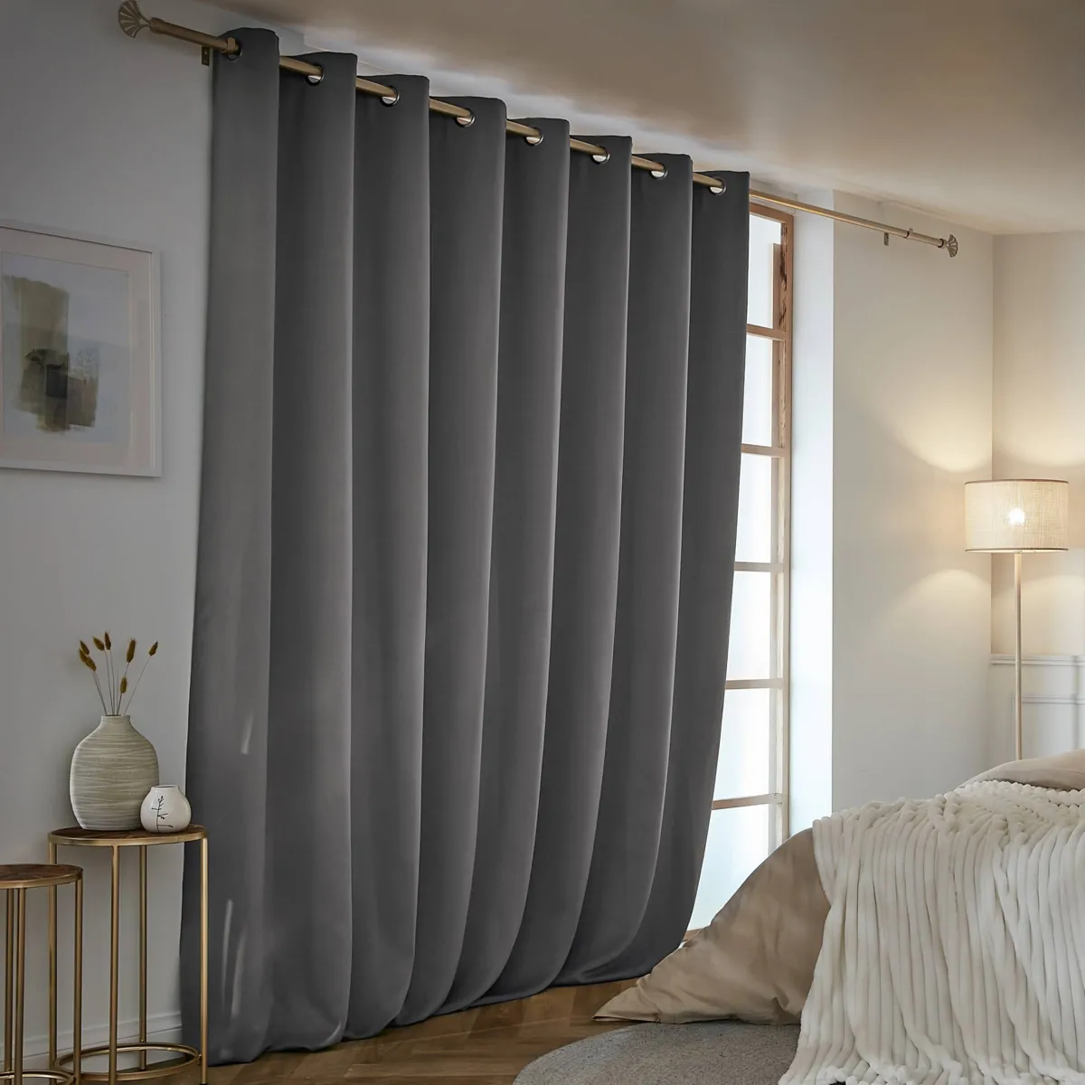 Tenda semi-oscurante termica (280 x 240 cm) Nocta Grigio antracite